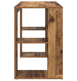 VidaXL Bruin Schrijfbureau Oude Hout Massief Gerecycled Hout Standaard