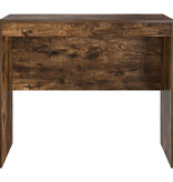 VidaXL Computerbureau Gerookt Eiken Samengesteld Hout 90 x 50 x 76 cm