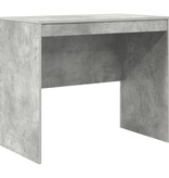 VidaXL Computerbureau Beton Grijs MDF-Plank 90 x 50 x 76 cm