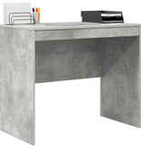 VidaXL Computerbureau Beton Grijs MDF-Plank 90 x 50 x 76 cm