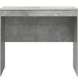 VidaXL Computerbureau Beton Grijs MDF-Plank 90 x 50 x 76 cm