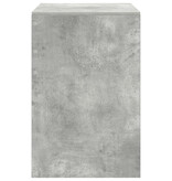 VidaXL Computerbureau Beton Grijs MDF-Plank 90 x 50 x 76 cm