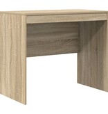 VidaXL Schrijf Bureau Sonoma eiken Spaanplaat 90 x 50 x 76 cm Eenvoudig
