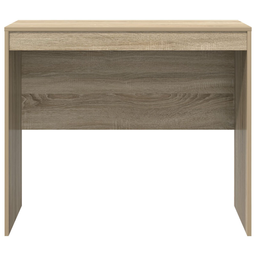VidaXL Schrijf Bureau Sonoma eiken Spaanplaat 90 x 50 x 76 cm Eenvoudig