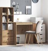 VidaXL Schrijfbureau Artisan eiken Engineered wood 70 x 50 x 76 cm