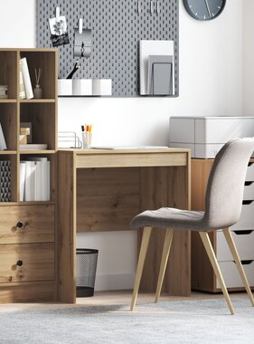 VidaXL Schrijfbureau Artisan eiken Engineered wood 70 x 50 x 76 cm