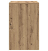 VidaXL Schrijfbureau Artisan eiken Engineered wood 70 x 50 x 76 cm