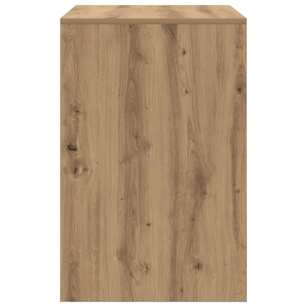 VidaXL Schrijfbureau Artisan eiken Engineered wood 70 x 50 x 76 cm