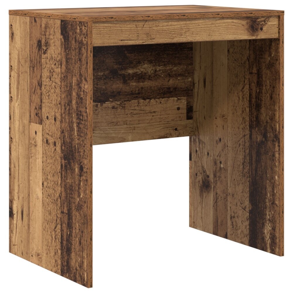 VidaXL Schrijftafel Oud hout MDF 70 x 50 x 76 cm Eenvoudig