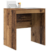 VidaXL Schrijftafel Oud hout MDF 70 x 50 x 76 cm Eenvoudig