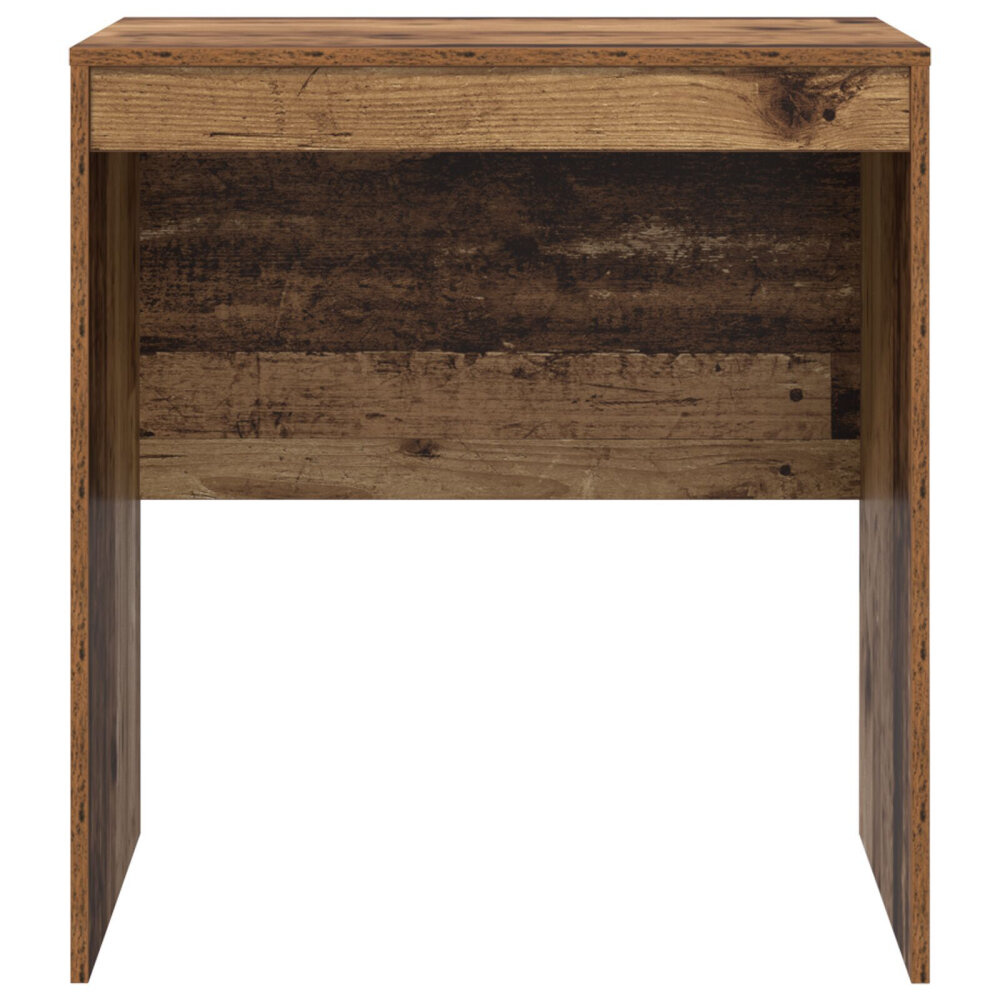 VidaXL Schrijftafel Oud hout MDF 70 x 50 x 76 cm Eenvoudig