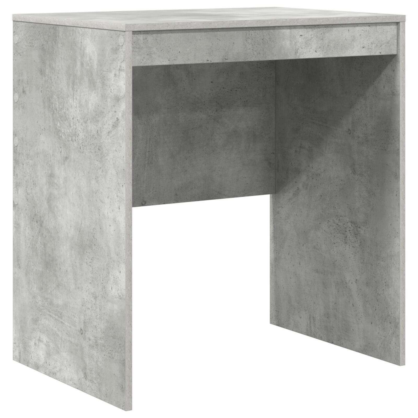 VidaXL Schrijfbureau Beton grijs MDF met betonlook 70 x 50 x 76 cm