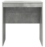 VidaXL Schrijfbureau Beton grijs MDF met betonlook 70 x 50 x 76 cm