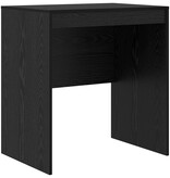 VidaXL Schrijfbureau Zwart eiken Bewerkt hout 70 x 50 x 76 cm Duurzaam