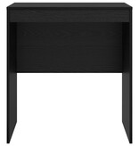 VidaXL Schrijfbureau Zwart eiken Bewerkt hout 70 x 50 x 76 cm Duurzaam
