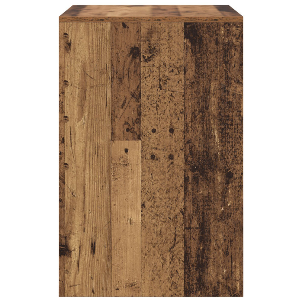 VidaXL Rustiek Schrijfbureau Oude Hout Bewerkt Hout 60 x 50 x 76 cm
