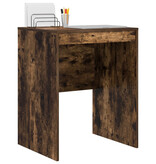 VidaXL Schrijfbureau Gerookt eiken Vervaardigd hout 60 x 50 x 76 cm