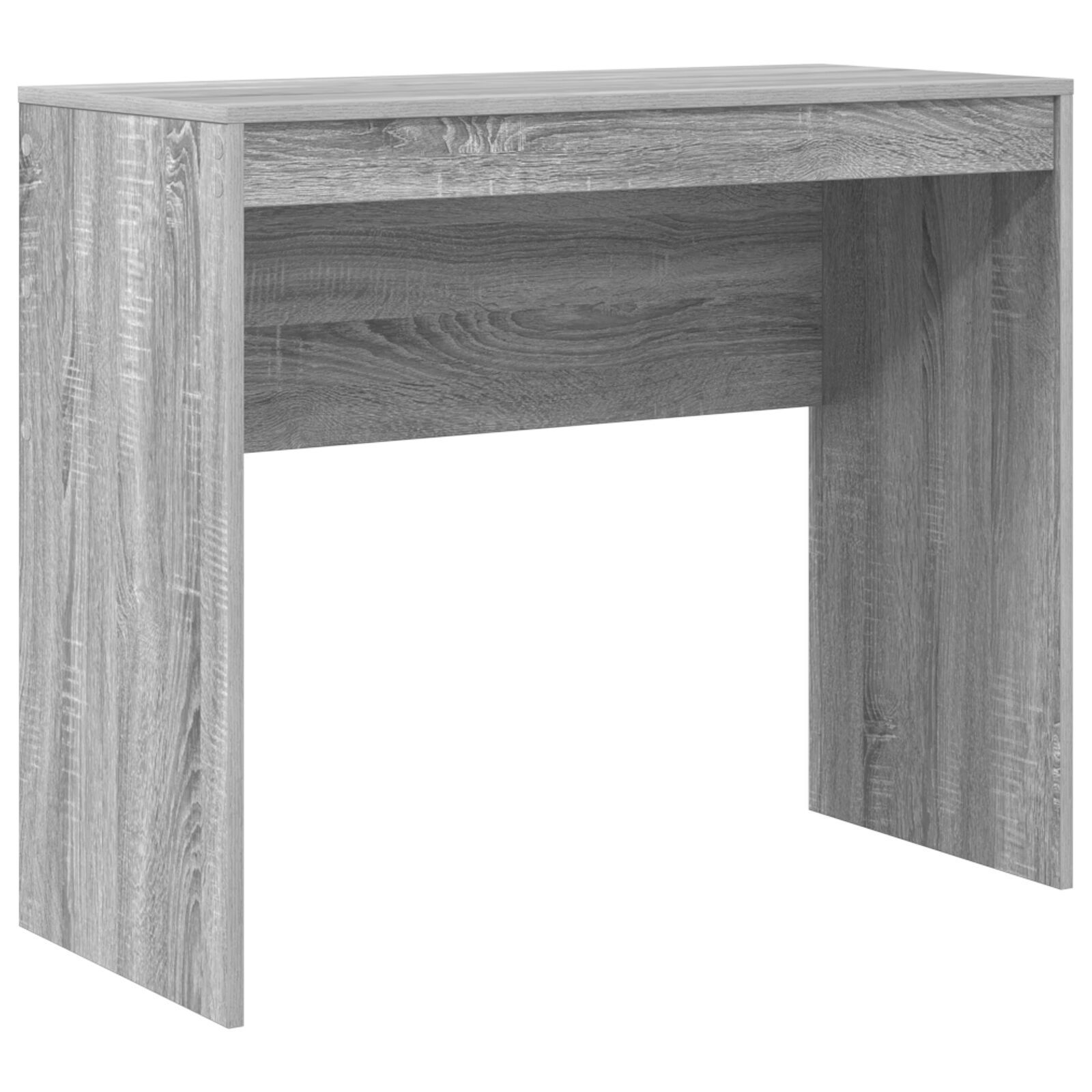 VidaXL Schrijfbureau Grijs sonoma Gebonden hout 90 x 40 x 76 cm