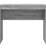 VidaXL Schrijfbureau Grijs sonoma Gebonden hout 90 x 40 x 76 cm