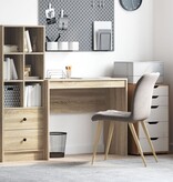 VidaXL Schrijfbureau Sonoma Eiken Gefabriceerd Hout 90 x 40 x 76 cm