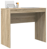 VidaXL Schrijfbureau Sonoma Eiken Gefabriceerd Hout 90 x 40 x 76 cm