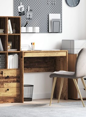 VidaXL Rustiek Schrijfbureau Oude Houten Afwerking Hout 80 x 40 x 76 cm