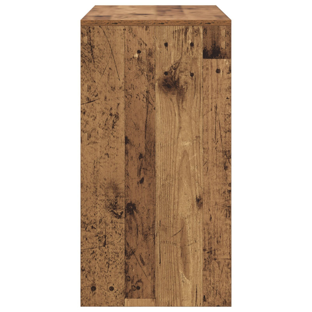 VidaXL Rustiek Schrijfbureau Oude Houten Afwerking Hout 80 x 40 x 76 cm