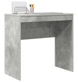 VidaXL Schrijfbureau Beton grijs Spaanplaat, Beton-grijze afwerking Medium