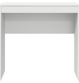 VidaXL Schrijfbureau Wit MDF 80 x 40 x 76 cm Eenvoudig Schrijfbureau