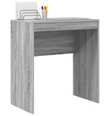 VidaXL Bureau Grijs sonoma Spaanplaat 70 x 40 x 76 cm Simpel