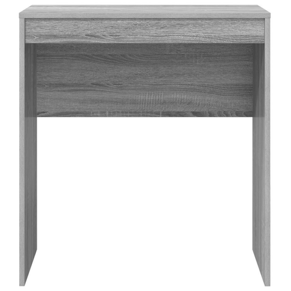 VidaXL Bureau Grijs sonoma Spaanplaat 70 x 40 x 76 cm Simpel