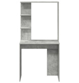 VidaXL Beton Grijs Computerbureau Beton grijs Gefabriceerd Hout