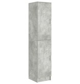 VidaXL Buffetkast Beton grijs MDF met betonlook laminaat Standaard