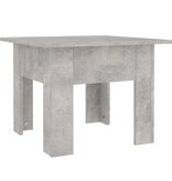 VidaXL Salontafel 55x55x42 cm bewerkt hout betongrijs