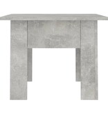VidaXL Salontafel 55x55x42 cm bewerkt hout betongrijs