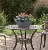 VidaXL Plastic plantenbak Anthraciet Kunststof 35 x 35 x 15 cm Duurzaam