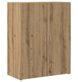 VidaXL Kantoorkast Artisan Eiken 60x32x77,5 cm Bewerkt Hout