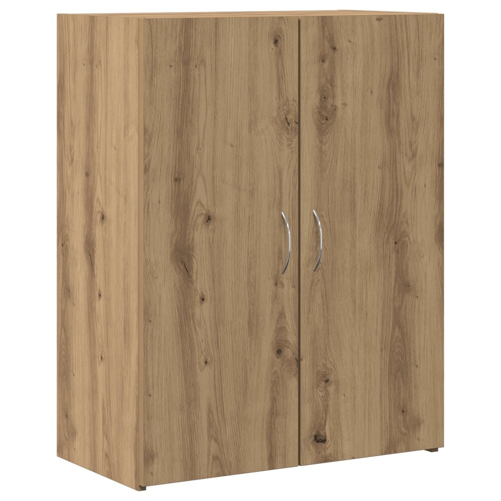 VidaXL Kantoorkast Artisan Eiken 60x32x77,5 cm Bewerkt Hout