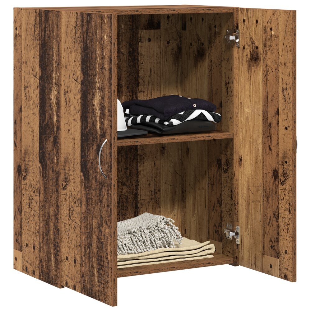 VidaXL Kantoor Kast Oude Hout 60x32x77.5 cm Gemaakt Hout