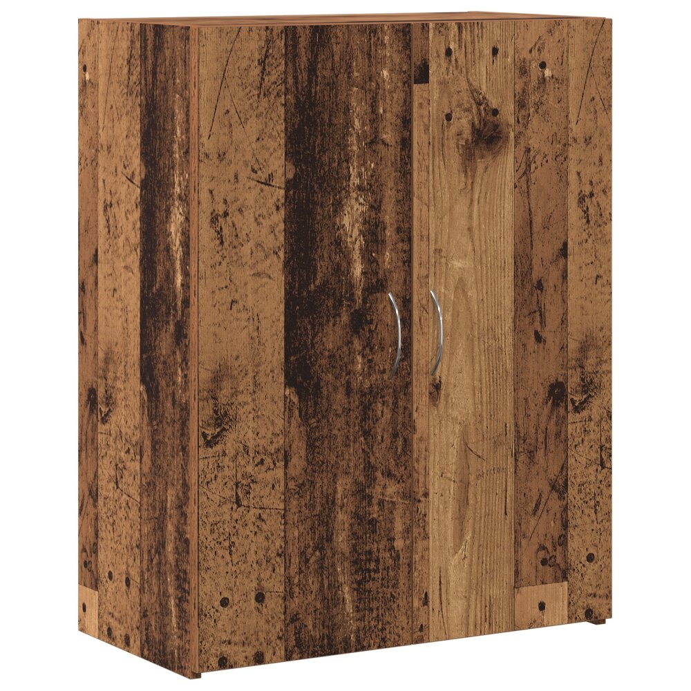 VidaXL Kantoor Kast Oude Hout 60x32x77.5 cm Gemaakt Hout