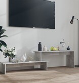 VidaXL Tv-meubel 180x30x43 cm bewerkt hout betongrijs