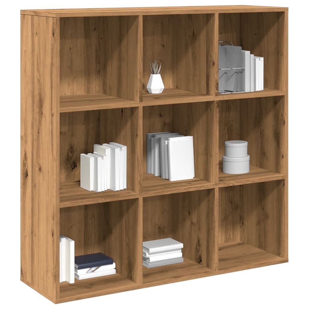 VidaXL Boekenkast 98x29x97,5 cm artisanaal eikenkleur