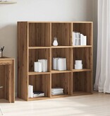 VidaXL Boekenkast 98x29x97,5 cm artisanaal eikenkleur