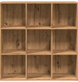 VidaXL Boekenkast 98x29x97,5 cm artisanaal eikenkleur