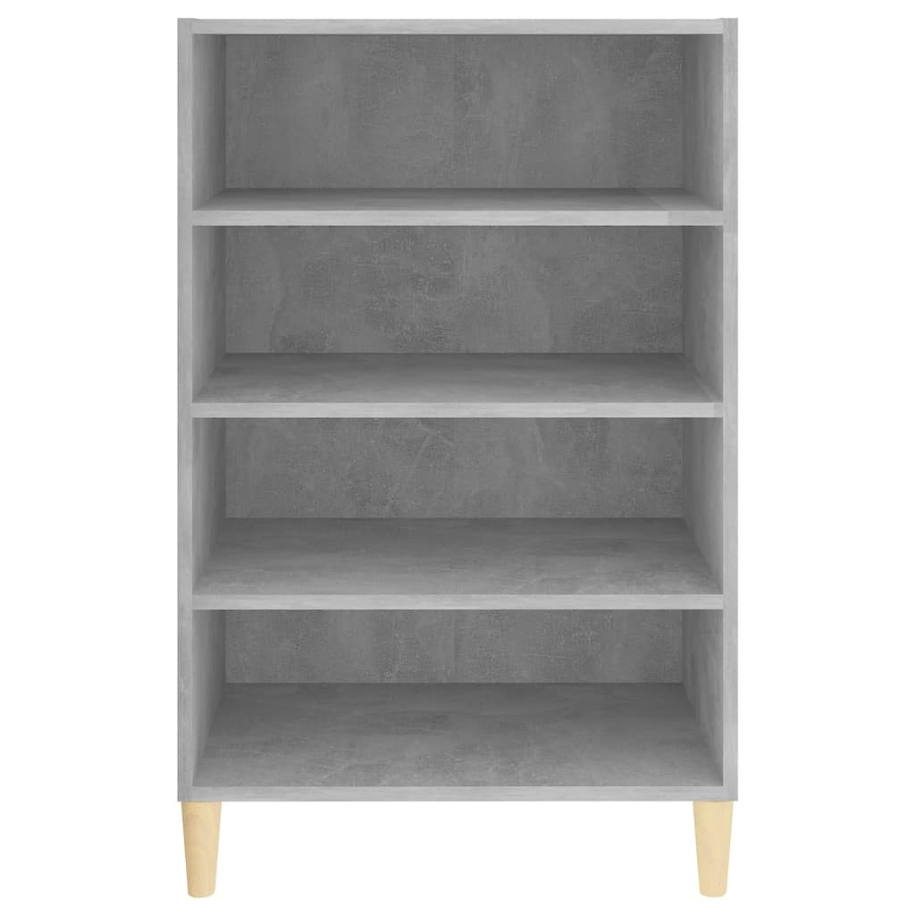 VidaXL Dressoir 57x35x90 cm bewerkt hout betongrijs