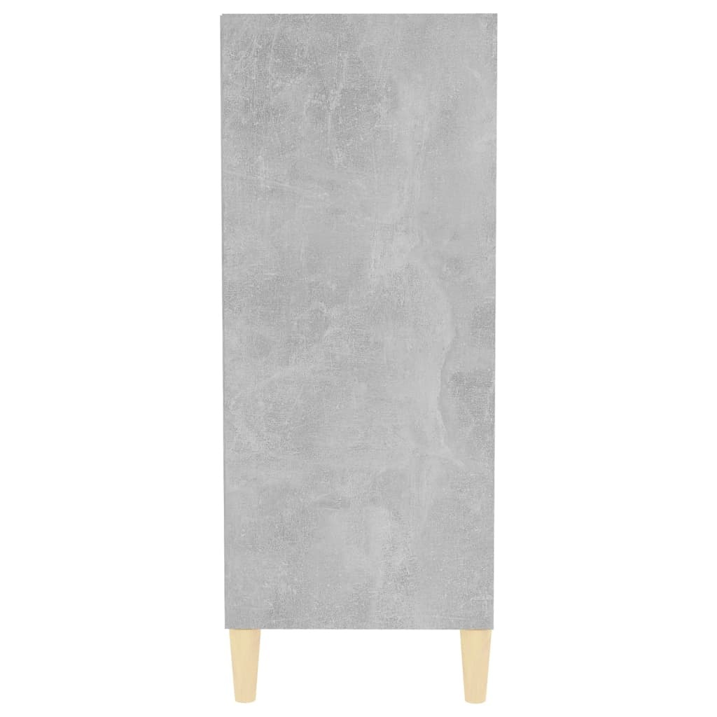 VidaXL Dressoir 57x35x90 cm bewerkt hout betongrijs