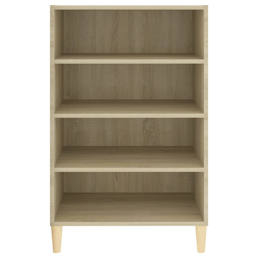 VidaXL Dressoir 57x35x90 cm bewerkt hout sonoma eikenkleurig