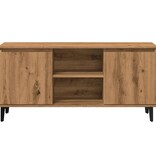 VidaXL Tv-meubel 102x35x50 cm bewerkt hout artisanaal eikenkleur