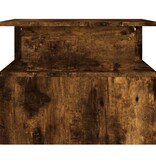 VidaXL Salontafel 90x55x42,5 cm bewerkt hout gerookt eikenkleurig