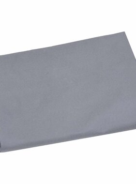 VidaXL Tuinwagenvoering 81x41x40 cm stof donkergrijs